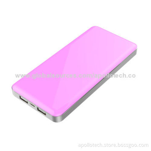 Wireless Charger with 5V/1A Input, 8,000mAh Real Capacity, Sized 155*74*15mm and 220g Weight